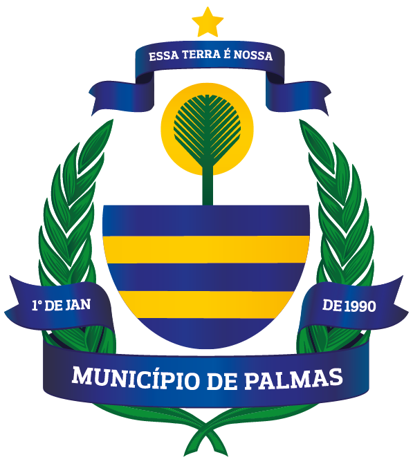 brasão da prefeitura de Palmas Tocantins